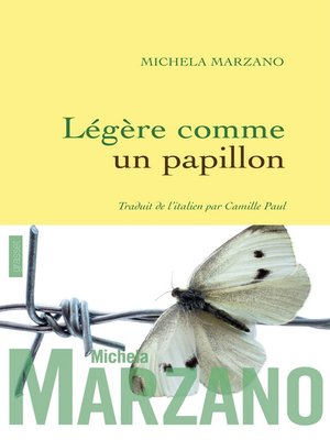 cover image of Légère comme un papillon